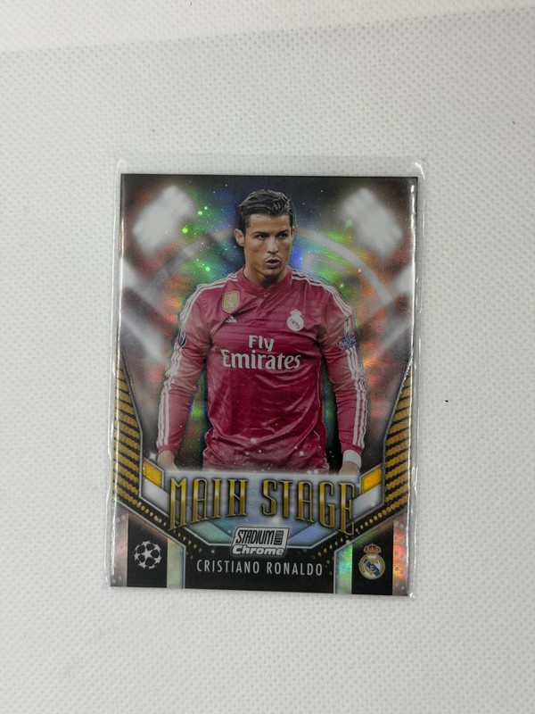 2023-24 Topps Stadium Club Chrome Cristiano Ronaldo Main Stage #MS-CR 