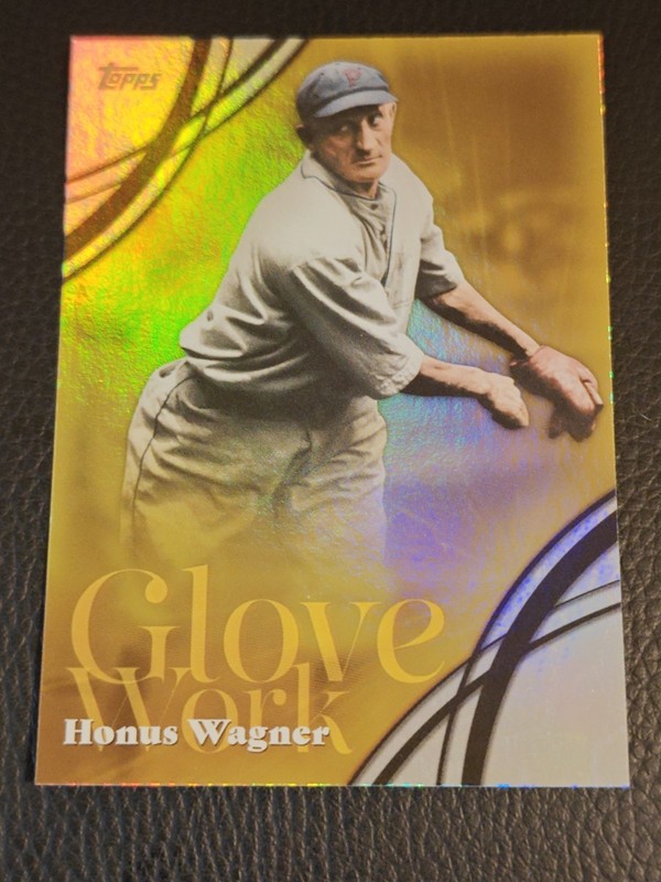 Honus Wagner 2026 Topps Series 2 Baseball - Glove Work FOIL - GW-40 Pirates