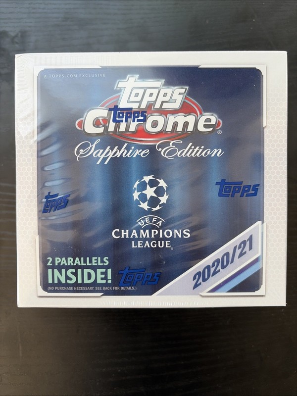 Topps 2020-2021 Chrome Sapphire Edition UEFA Champions League Box