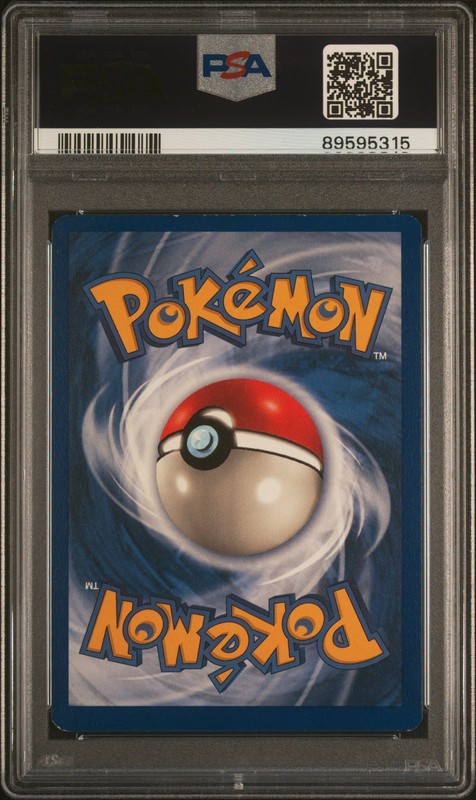 Charizard Holo 4/102 Game Pokemon PSA 7 view 2
