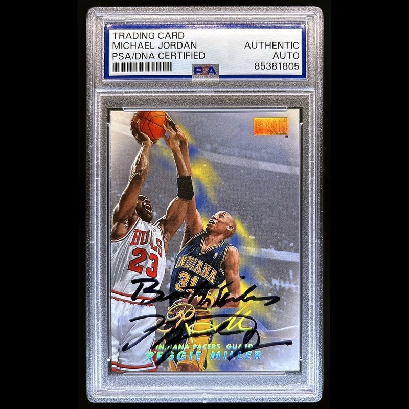 1998 Skybox Premium 🔥 Michael Jordan Rare Inscribed Autograph 🔥 PSA AUTO POP 1