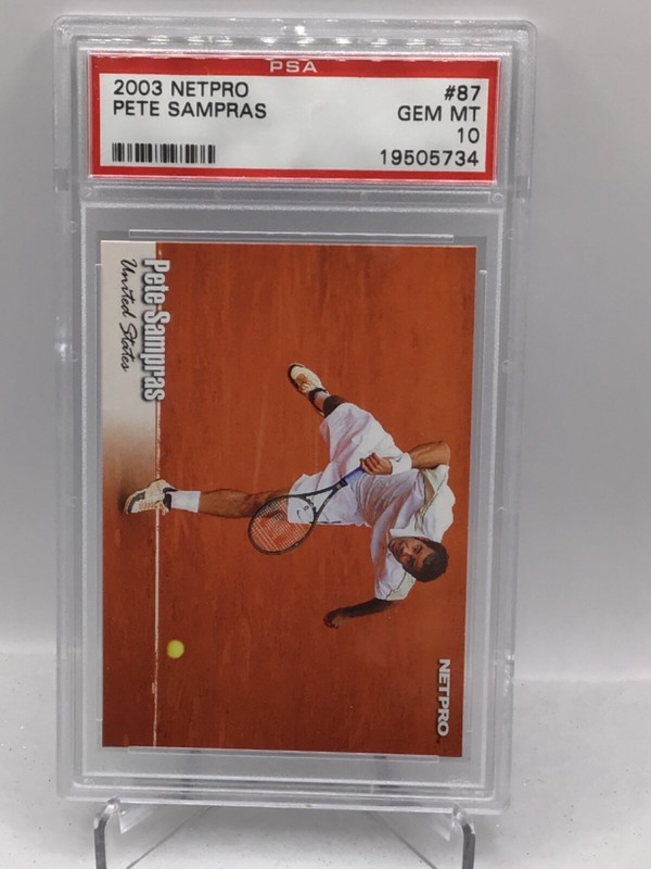 2003 Netpro #87 Pete Sampras PSA 10 (Top Pop)
