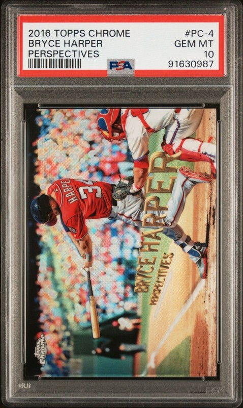 Bryce Harper - 2016 Topps Chrome Perspectives   PSA 10