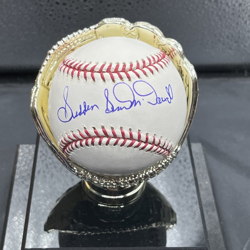 Sudden Sam McDowell Signed MLB Baseball Cleveland Indians - PSA /Dna