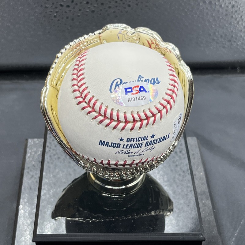 Sudden Sam McDowell Signed MLB Baseball Cleveland Indians - PSA /Dna view 2
