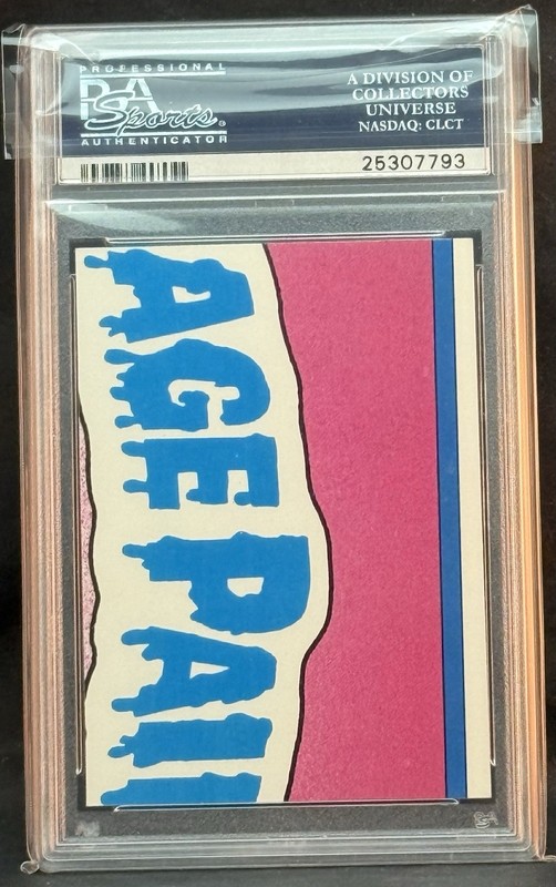1987 GARBAGE PAIL KIDS SERIES 7 #253B LOUISE SQUEEZE PSA 10 GEM MINT view 2