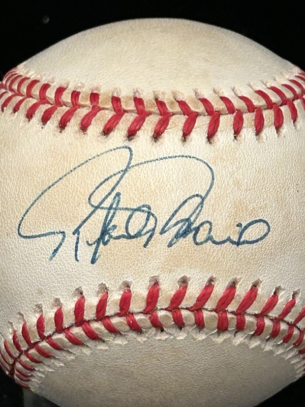 Rafael Palmeiro Cubs Rangers Orioles Signed Autograph ROALB Baseball PSA DNA COA view 2