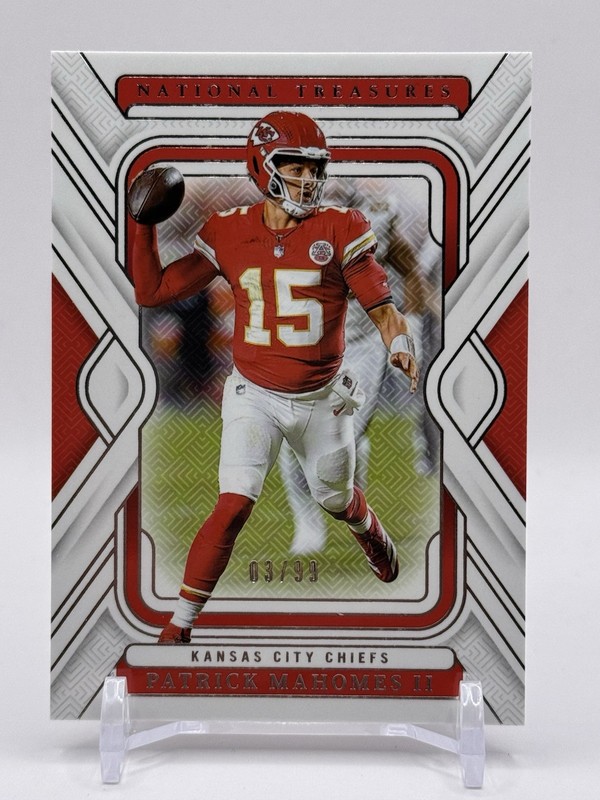 2024 NATIONAL TREASURES #48 PATRICK MAHOMES II #/99