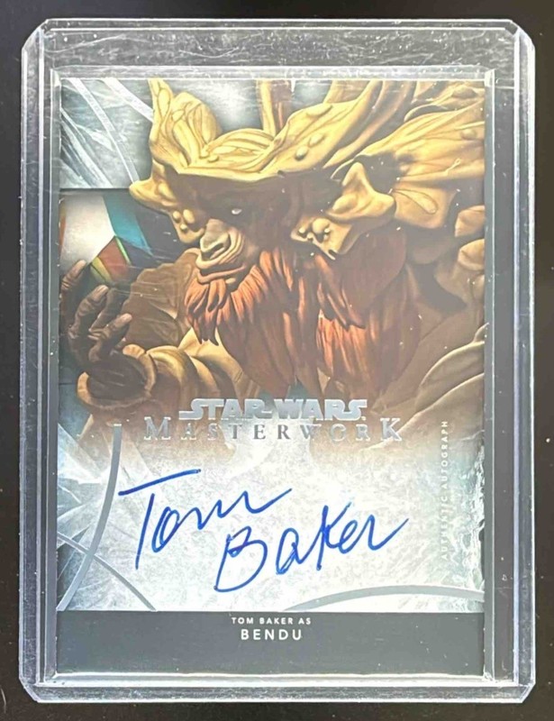 2024 Topps Non-Sport Star Wars Masterworks Tom Baker #A-TB Auto