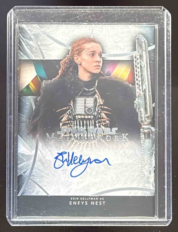 2023 Topps Non-Sport Star Wars Signature Series Erin Kellyman #A-EK Auto