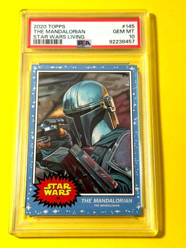2020 Topps Star Wars Living Set #145 The Mandalorian PSA 10 Gem Mint SP 8457