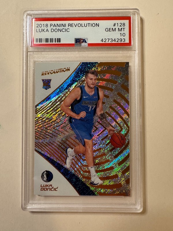 Luka Doncic - 2018-19 Panini Revolution RC Rookie #128 PSA 10