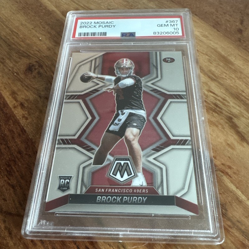 2022 Panini Mosaic - Rookies Brock Purdy #367 (RC)