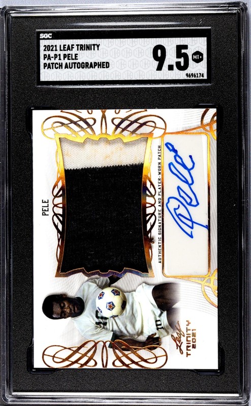 2021 Trinity #PA-P1 Pele Patch Autoed Auto SGC 9.5