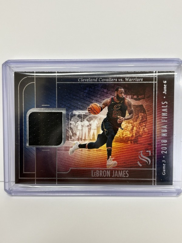 LeBron James 2024-25 Panini Silhouette Finals Jersey Game 3 Cavaliers #FJM-MGS