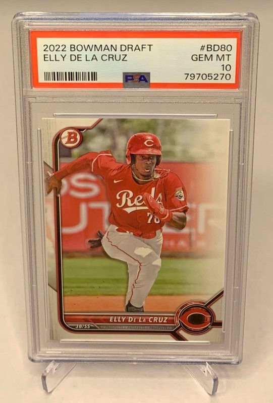 2022 Bowman Draft Elly De La Cruz PSA 10 #BD80