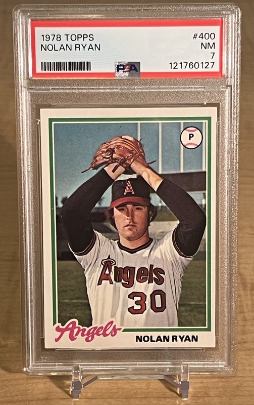 1978 Topps Nolan Ryan #400 California Angels PSA 7