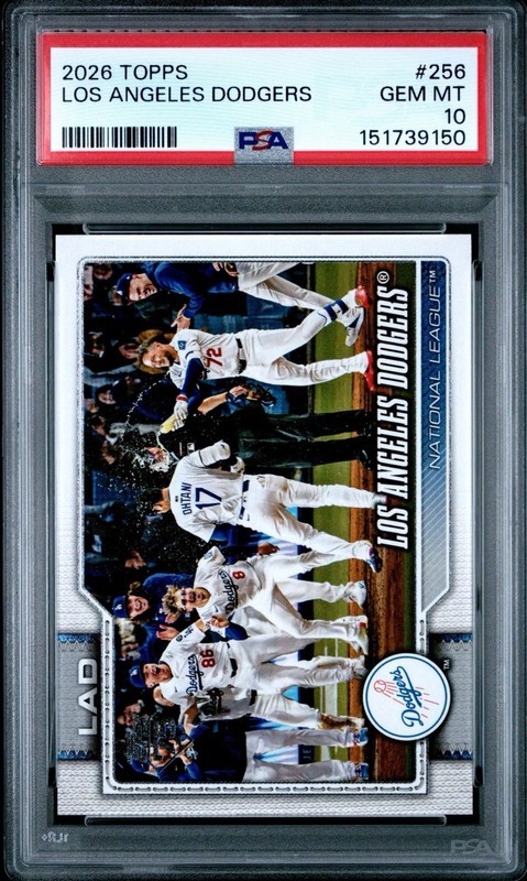 2026 TOPPS #256 LOS ANGELES DODGERS PSA 10 SHOHEI OHTANI!!!