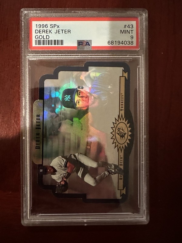 1996 SPx GOLD - Derek Jeter ROOKIE #43 - PSA 9 MINT