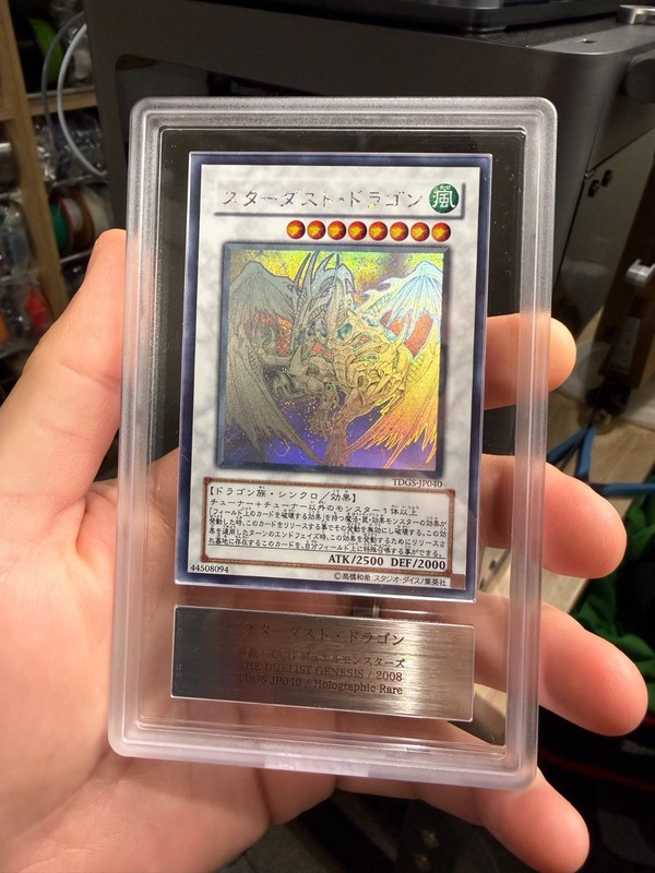 ARS 9 Mint 2008 Stardust Dragon TDGS-JP040 Ghost Rare YuGiOh Japanese Vintage