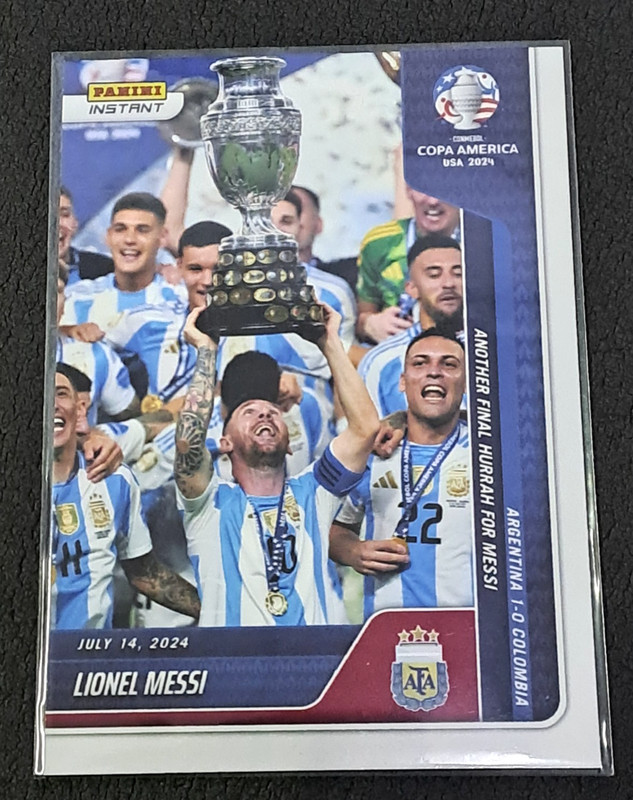 2024 Panini instant Copa America Lionel Messi Champion #43