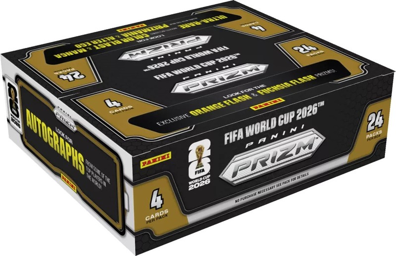 2026 Panini PRIZM FIFA World Cup Retail Box Brand New PreSale QTY