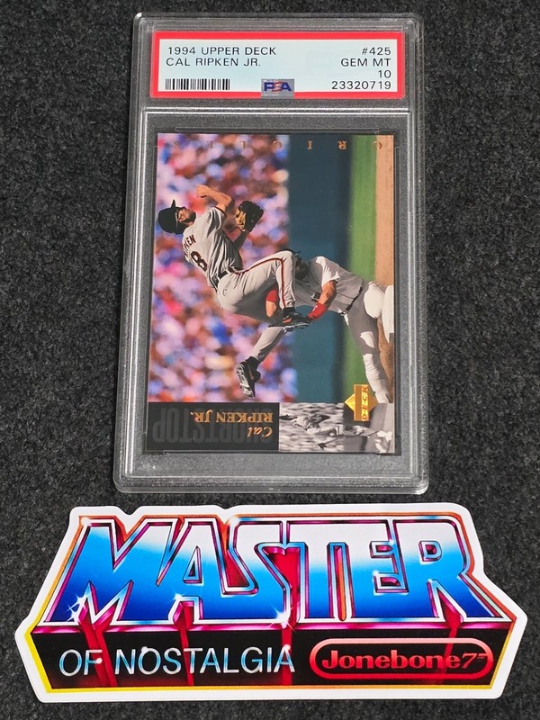 Cal Ripken Jr 1994 UPPER DECK PSA 10 Card Gem Mint Baseball HOF #425 Orioles UD