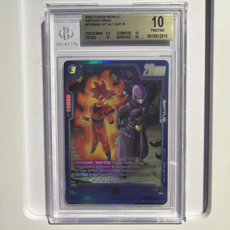 Hit R* Alt Visual Art FB08-040 | Dragon Ball Super | Saiyan’s Pride BGS 10