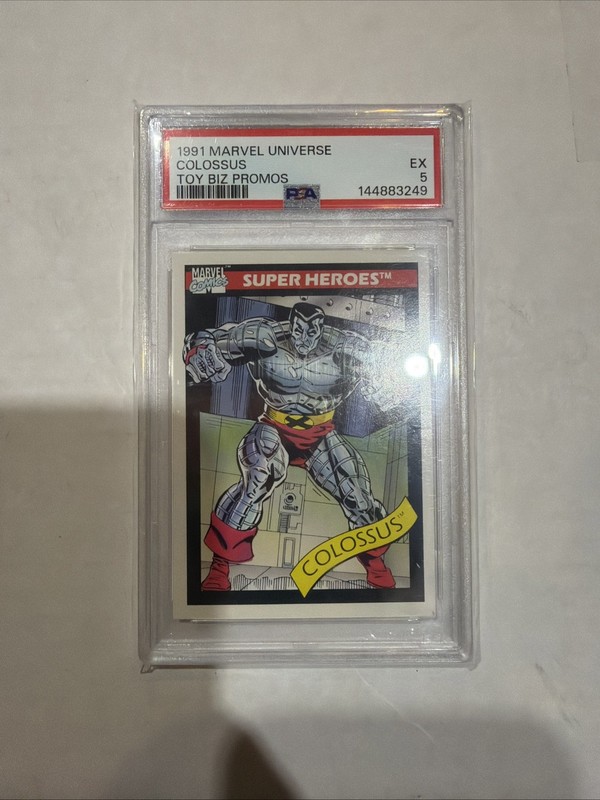 1990 Impel Marvel Universe Colossus #36 PSA 5 Excellent Graded Marvel Card