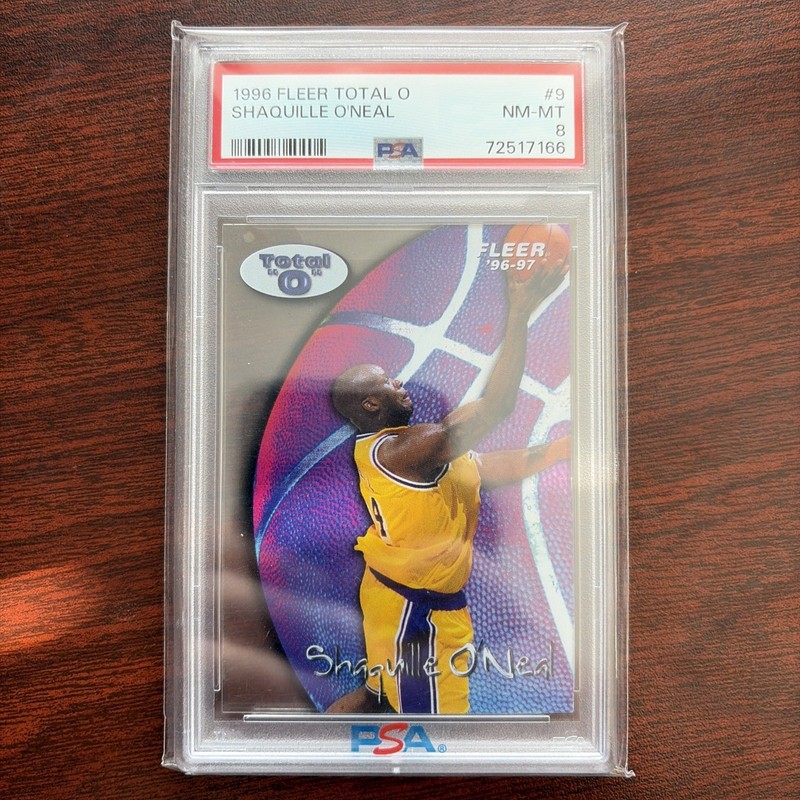 PSA 8-1996-97 Fleer - Total O Shaquille O'Neal #9