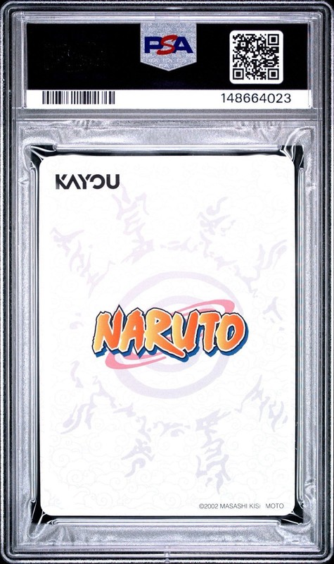 2025 KAYOU NARUTO #001L3 NARUTO AND OTHERS POSTER PTR PSA 10 view 2