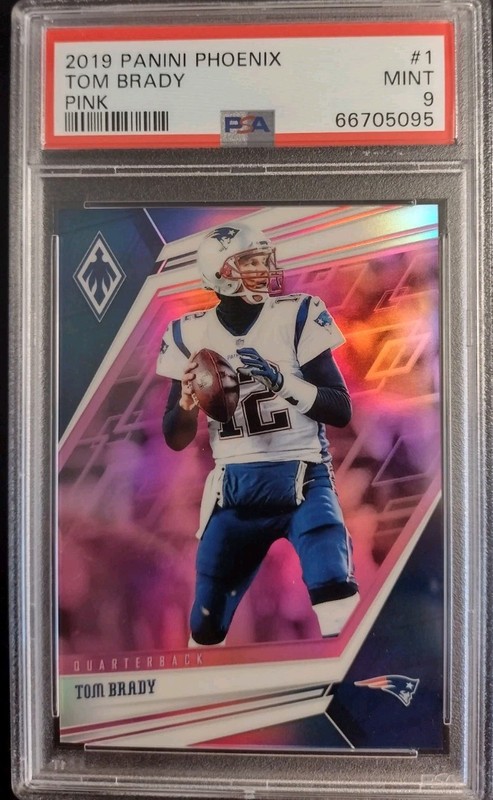 TOM BRADY 2019 Panini Phoenix Pink /199 PSA 9 ++ Looks Perfect GOAT🐐👀 ✅ 📈