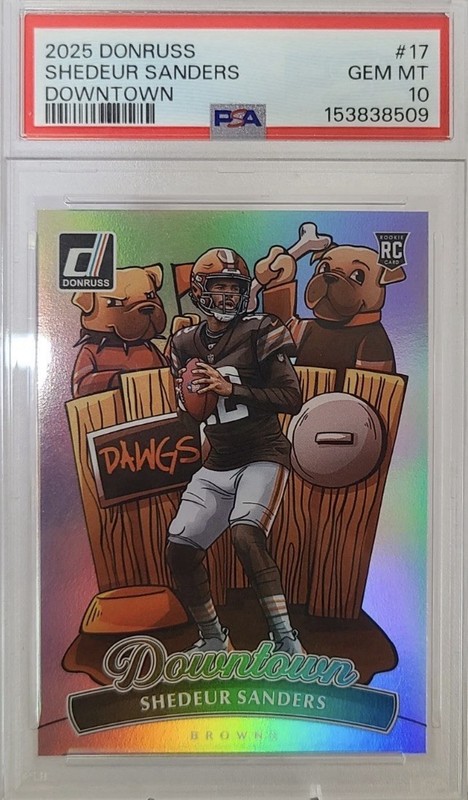 *CHASER* shedeur sanders psa 10 downtown🔥🔥🔥