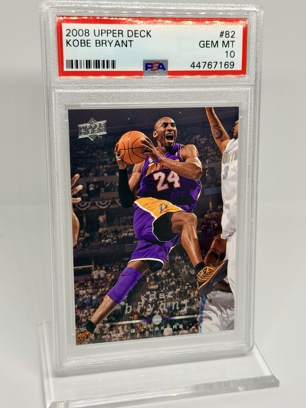 2008-09 Upper Deck - Kobe Bryant #82 PSA 10 GEM MINT LAKERS GOAT MAMBA HOF POP