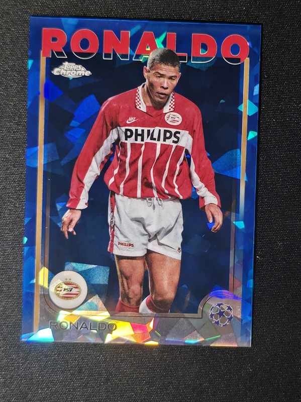 READ 2024-25 Topps Chrome Sapphire #178 RONALDO Sapphire Image Variation SP
