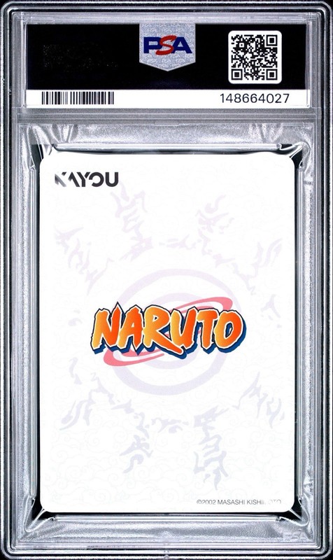2025 KAYOU NARUTO #018L3 KAKASHI HATAKE SSR PSA 10 view 2