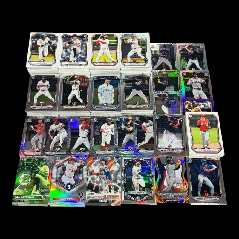 (550+) 2026 Bowman Baseball Card Lot 1st Bowman RC Auto #’d Inserts Prospects
