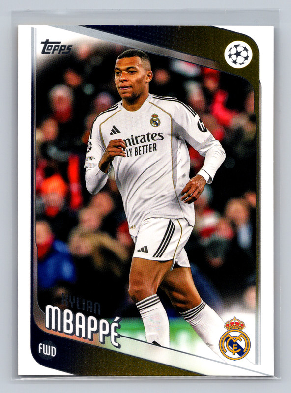 Kylian Mbappe 2025-26 Topps Club Competitions #112