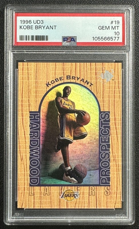 KOBE BRYANT PSA 10 1996-97 UPPER DECK UD3 #19 ROOKIE RC LAKERS 6577