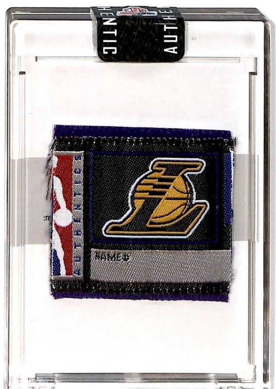 Kobe Bryant /3 Game Worn Patch Logoman JH4