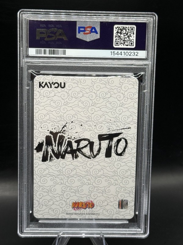 Kakashi Hatake Naruto Kayou Card NRSA01-MR-004L4 English HEAVEN SCROLL MR PSA 10 view 2