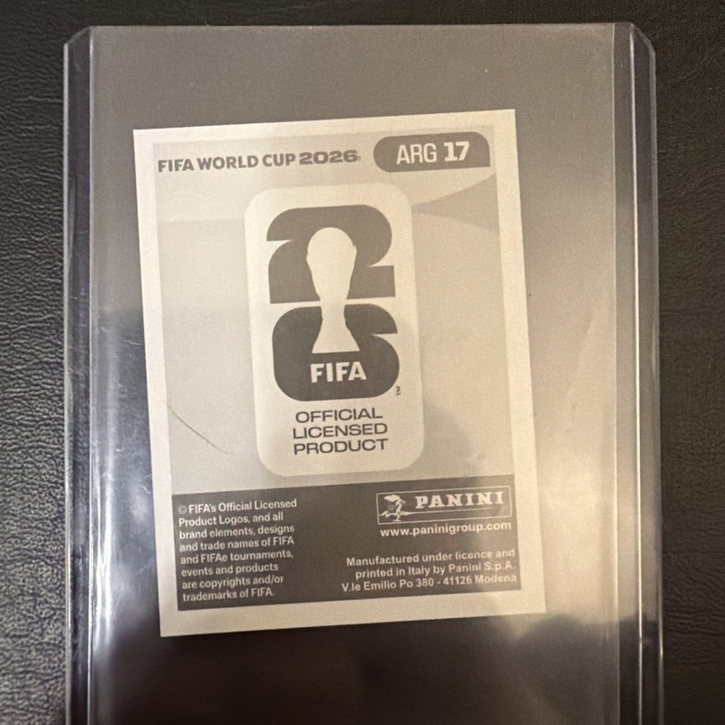 LIONEL MESSI 2026 PANINI WORLD CUP STICKER COLLECTION BLUE BORDER - ARGENTINA view 2