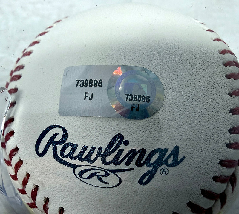 Drew Pomeranz Signed Rawlings Baseball Autograph PSA DNA Certified view 2
