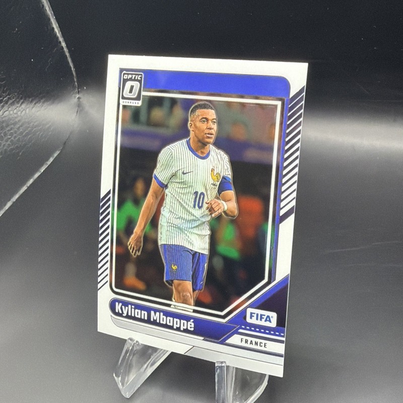 2024-25 Donruss Optic #100 Kylian Mbappe France  view 2