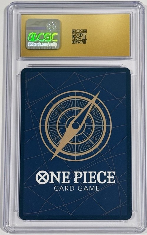 2025 One Piece Nami OP09-070 Alternate Art CGC 10 Pristine Premium Best Japanese view 2