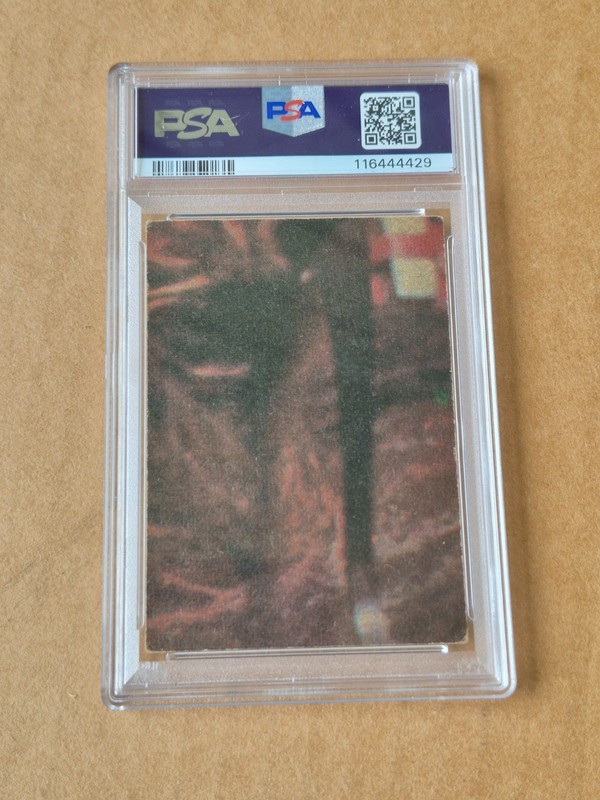 1977 Topps Star Wars Series 4 C3PO C-3PO Goldenrod Error #207 PSA 3 view 2
