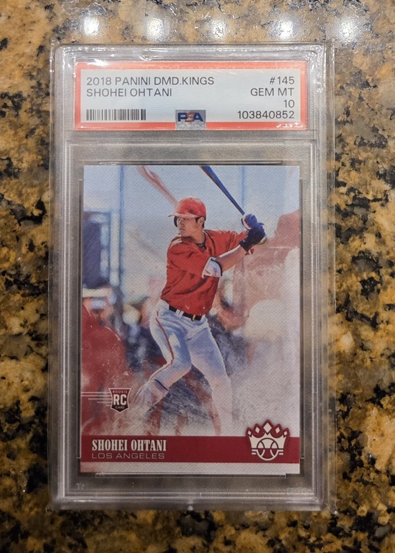 2018 Panini Diamond Kings Shohei Ohtani #145 RC (PSA) 10