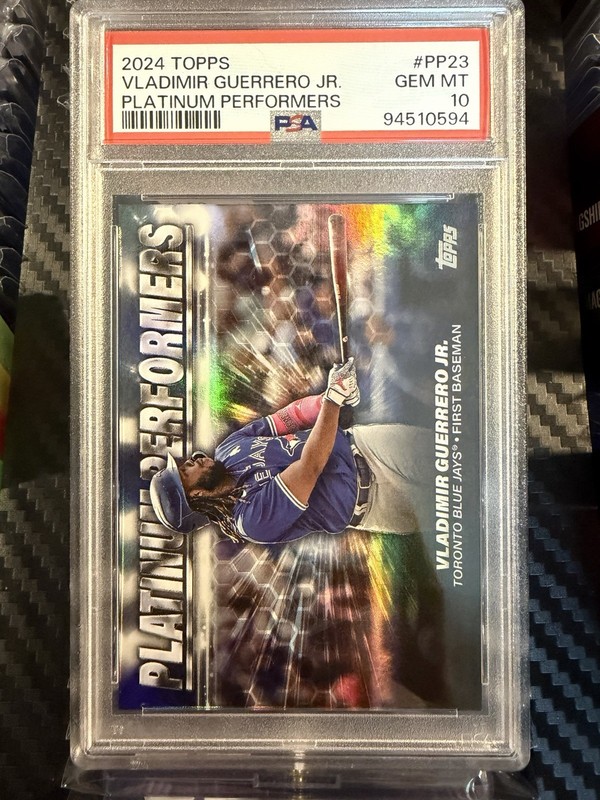 Vladimir Guerrero Jr. Platinum Performers SSP 2024 Topps #PP23 PSA 10 Case Hit