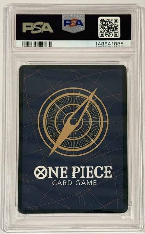 2025 One Piece Uta OP13-023 Carrying on His Will PSA 10 Gem Mint English view 2