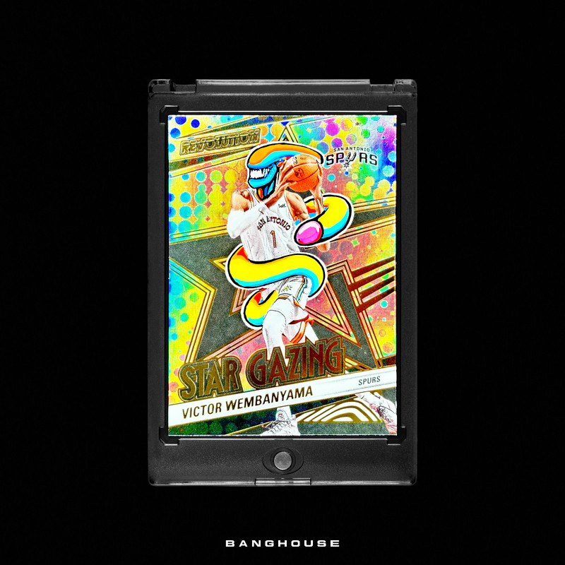 1/1 VICTOR WEMBANYAMA 🔥 STAR GAZING ALIEN PRIZM SSP 🔥 PENINI: ONE OF ONE ART